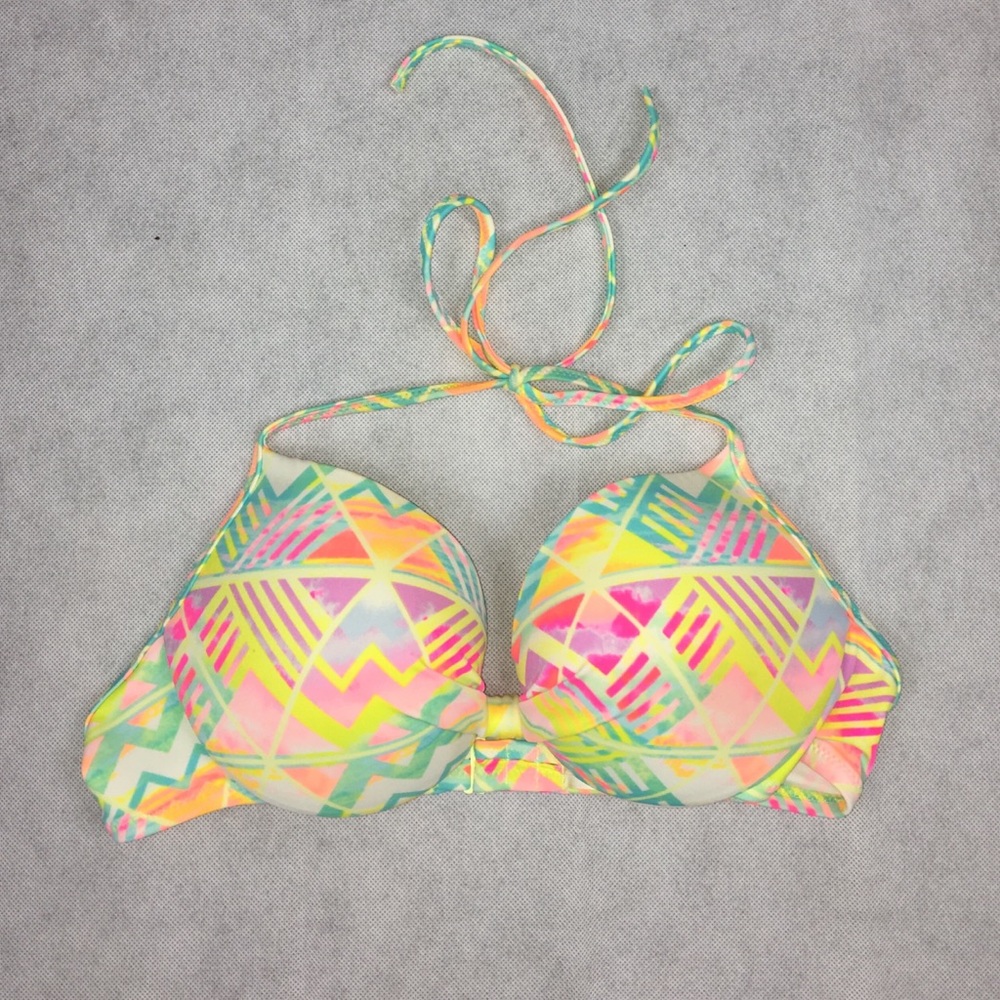 Victoria’s Secret PINK Neon Tribal Print Bikini